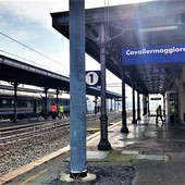 La stazione ferroviaria di Cavallermaggiore La stazione ferroviaria di Cavallermaggiore