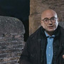 Il giornalista albese Aldo Cazzullo durante la puntata sulla Resistenza Il giornalista albese Aldo Cazzullo durante la puntata sulla Resistenza