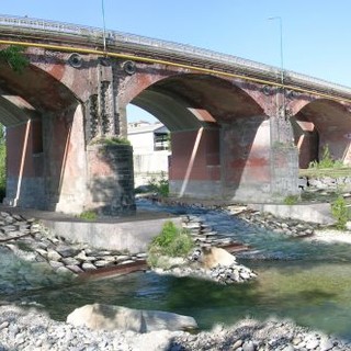 Cuneo, si rimette a nuovo il ponte sul Gesso: venerdì mattina il sopralluogo