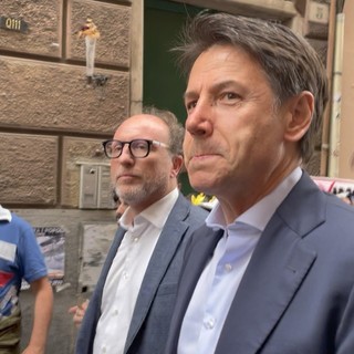 Il leader del M5S Giuseppe Conte