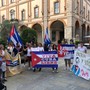Una manifestazione per Cuba a Cuneo Una manifestazione per Cuba a Cuneo