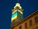 La Torre Civica di Cuneo veste i colori dell'Ucraina