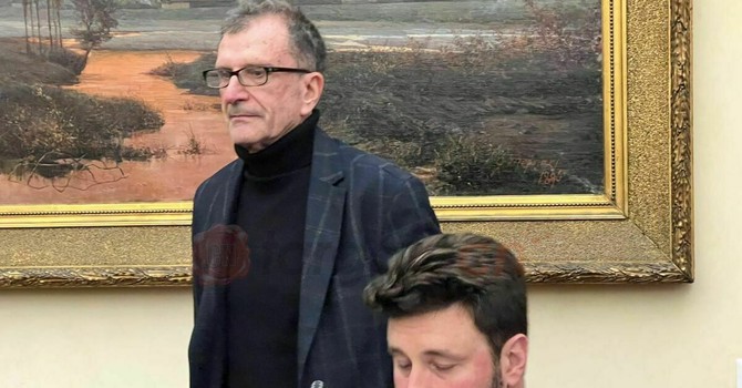 Da sinistra Franco Ripa con l'assessore Federico Riboldi Da sinistra Franco Ripa con l'assessore Federico Riboldi