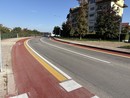 La nuova segnaletica orizzontale in via Cesare Pavese La nuova segnaletica orizzontale in via Cesare Pavese