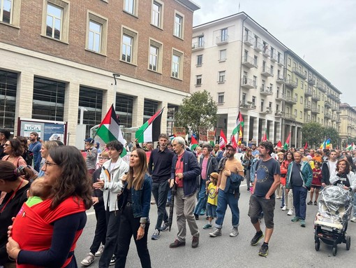 Manifestazione a Cuneo