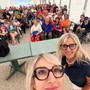 Stefania Belmondo con il sindaco di Argentera Monica Ciaburro Stefania Belmondo con il sindaco di Argentera Monica Ciaburro
