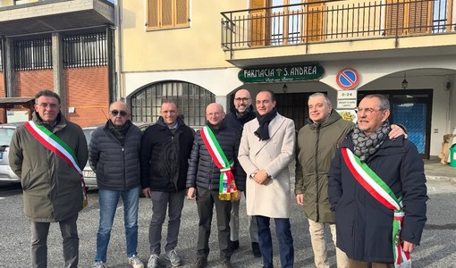 Il presidente Cirio a Martiniana Po