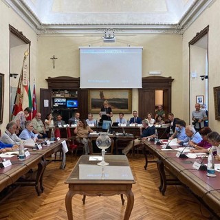 Uno scatto dal Consiglio comunale di Cuneo (archivio)