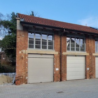 L'edificio interno alla CRI di Racconigi
