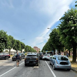 Saluzzo, operazione di arresto  di due persone in corso Ancina