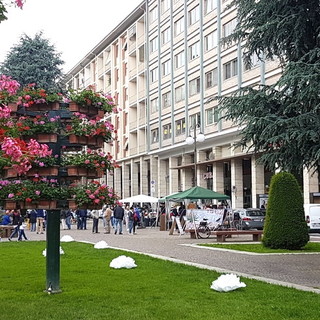 Piazza Europa a Cuneo