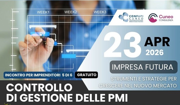 Controllo di gestione delle PMI: a Cuneo un incontro pratico per guidare l’impresa con i numeri