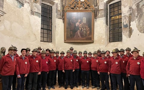 La corale "Tenente Guglio Bracco" di Revello