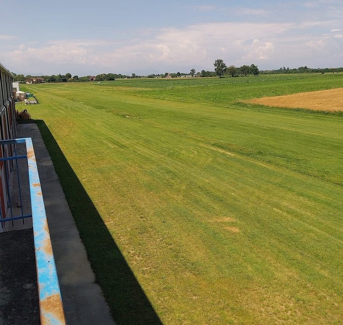 Il campo volo di Pianfei