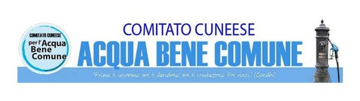 Il Comitato Cuneese Acqua Bene Comune replica a Dal Fabbro: &quot;Iren si fa da parte?&quot;