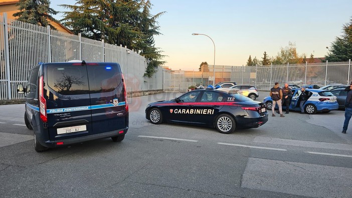 L'ingresso del carcere cuneese