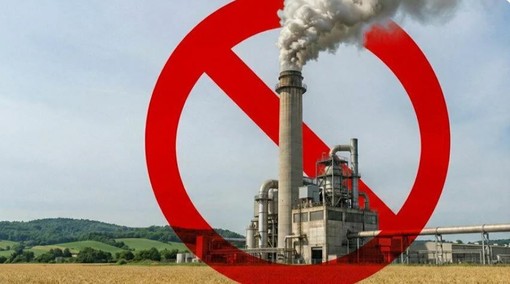 Il logo del  "Comitato civico No inceneritore" che appare sulla petizione di Change.org