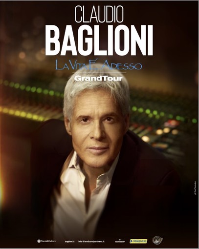 Claudio Baglioni all'Anfiteatro dell'Anima di Cervere per il “GrandTour La vita è adesso” Claudio Baglioni all'Anfiteatro dell'Anima di Cervere per il “GrandTour La vita è adesso”