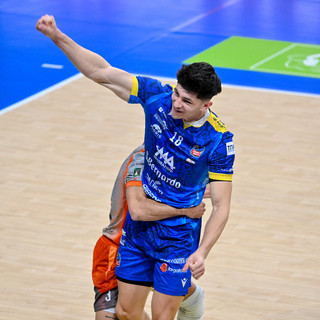 Nathan Feral, strepitoso contro Verona (Foto Danilo Ninotto)