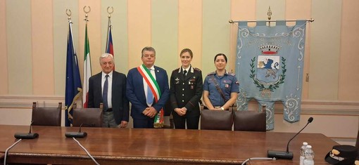 Il nuovo comandante dei Carabinieri di Fossano in visita a Dogliani Il nuovo comandante dei Carabinieri di Fossano in visita a Dogliani