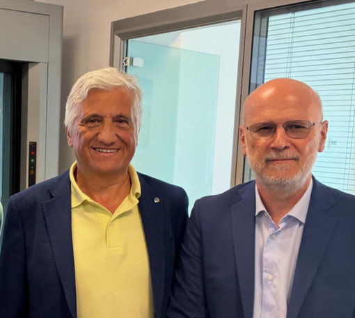 Da sinistra Danilo Rinaudo e Luigi Barbero Da sinistra Danilo Rinaudo e Luigi Barbero