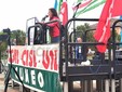 Nelle foto alcuni momenti della manifestazione tenuta in piazza Foro Boario