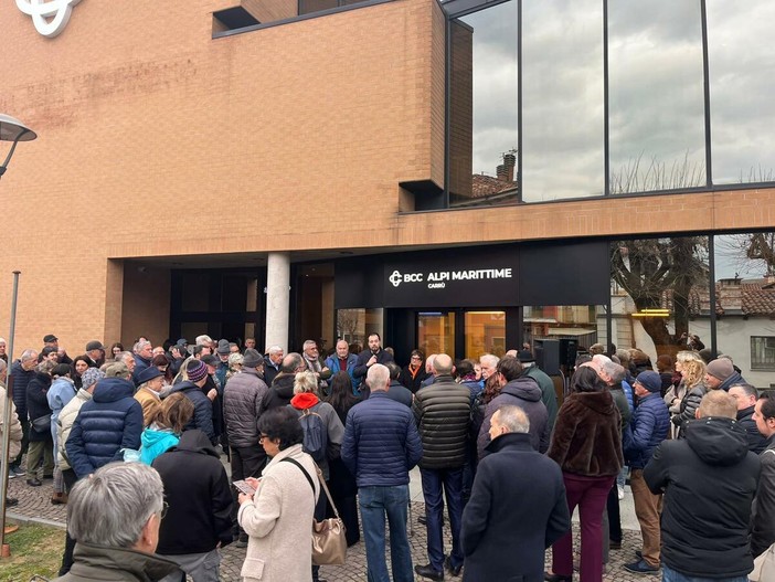 Inaugurata la nuova filiale BCC Alpi Marittime di Carrù