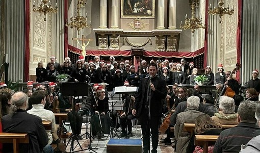 Il Coro Polifonico Monserrato e l'orchestra Fidei Donum