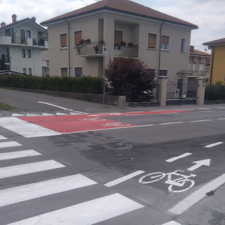 Borgo San Giuseppe, corsie ciclabili