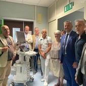 Il nuovo ecografo di ultima generazione in dotazione all'ospedale di Ceva