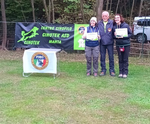 Successo a Manta per la gara nazionale di Ricerca Cinofila Ludico Sportiva FISC Successo a Manta per la gara nazionale di Ricerca Cinofila Ludico Sportiva FISC