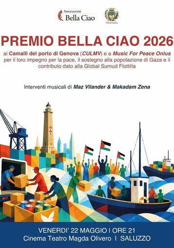 La locandina del premio Bella Ciao 2026 La locandina del premio Bella Ciao 2026