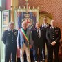 Il saluto di Cherasco al tenente colonnello Gioffreda, Bogetti: "Grazie per la vicinanza e la collaborazione"