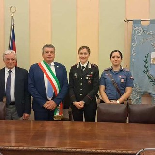 Il nuovo comandante dei Carabinieri di Fossano in visita a Dogliani Il nuovo comandante dei Carabinieri di Fossano in visita a Dogliani