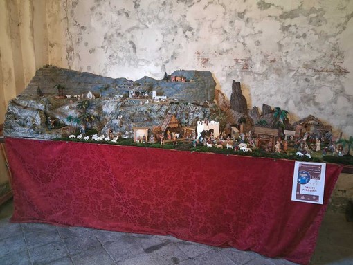 Il presepe primo classificato di Oreste Perosino e Marius