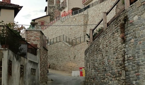 Via Siccardi a Costigliole Saluzzo, dopo i lavori di riqualificazione Via Siccardi a Costigliole Saluzzo, dopo i lavori di riqualificazione