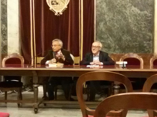 Cuneo: Ugo Minini e Piero Dadone al Salone d'Onore per presentare &quot;Lasciare Lubecca&quot;