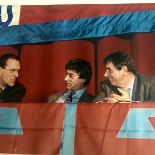 Comino con Bossi e Gipo Farassino