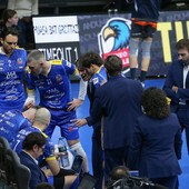 Un time cuneese durante il match (Foto Valerio Giraudo) Un time cuneese durante il match (Foto Valerio Giraudo)