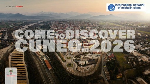 Cuneo capitale delle Città Michelin: dal 6 ottobre oltre 120 delegati da tutto il mondo per parlare di acqua, energia e cibo Cuneo capitale delle Città Michelin: dal 6 ottobre oltre 120 delegati da tutto il mondo per parlare di acqua, energia e cibo