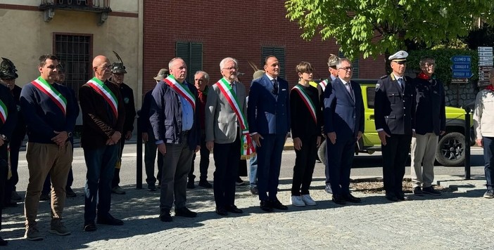 Cirio a Dronero per il 25 Aprile: "La festa della Liberazione è la festa della Libertà". Poi lancia un appello ai ragazzi