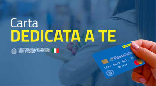 Carta dedicata a te 2026: a Racconigi quest'anno 96 beneficiari Carta dedicata a te 2026: a Racconigi quest'anno 96 beneficiari