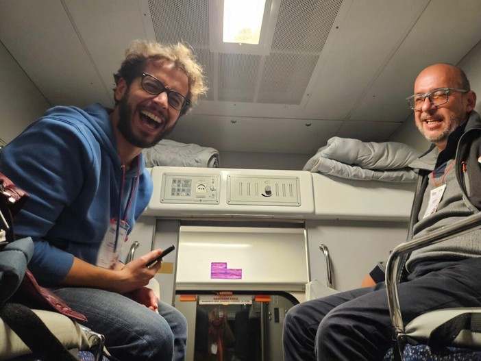 Pietro Carluzzo e Andrea Villa, vicepresidente di Acli Lombardia Pietro Carluzzo e Andrea Villa, vicepresidente di Acli Lombardia