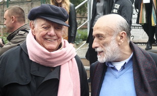 Dario Fo e Carlo Petrini Dario Fo e Carlo Petrini