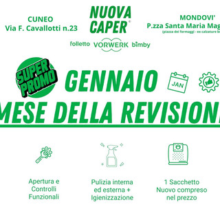 Gennaio è il mese giusto per ripartire…  anche con i tuoi elettrodomestici Vorwerk