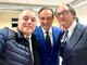 Franco Graglia insieme con il presidente Cirio e il dottor Massimo Gula Franco Graglia insieme con il presidente Cirio e il dottor Massimo Gula