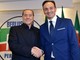 Alberto Cirio alla prima candidatura a presidente della Regione, nel 2019, con Silvio Berlusconi Alberto Cirio alla prima candidatura a presidente della Regione, nel 2019, con Silvio Berlusconi