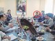 L'incontro degli esponenti Lega alla corte del Re Mohammed VI. Cerchiato di rosso, il paesanese Claudio Giordanengo (Foto tratta dal profilo Facebook dell'associazione Lombardia Russia)