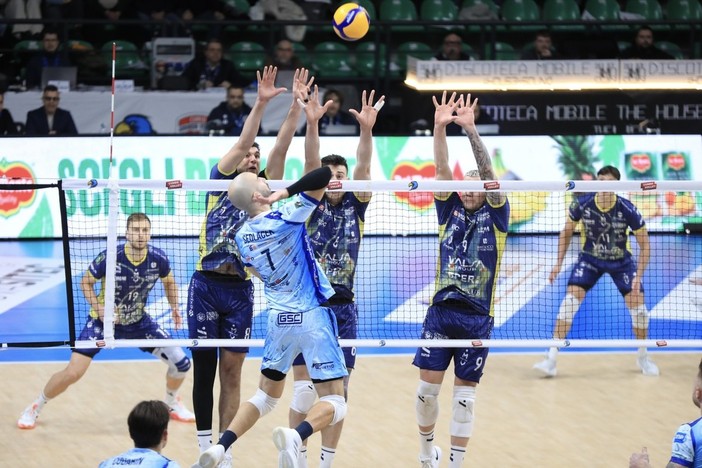 Mraco Sedlacek, anche contro Modena uno dei miglior in casa Cuneo (Foto Valerio Giraudo)