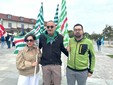 Nelle foto alcuni momenti della manifestazione tenuta in piazza Foro Boario